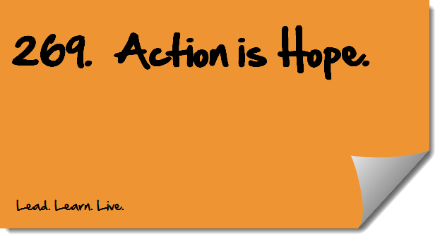 action, hope, success, self-help, philosophy, Ray Bradbury, quote, quotation