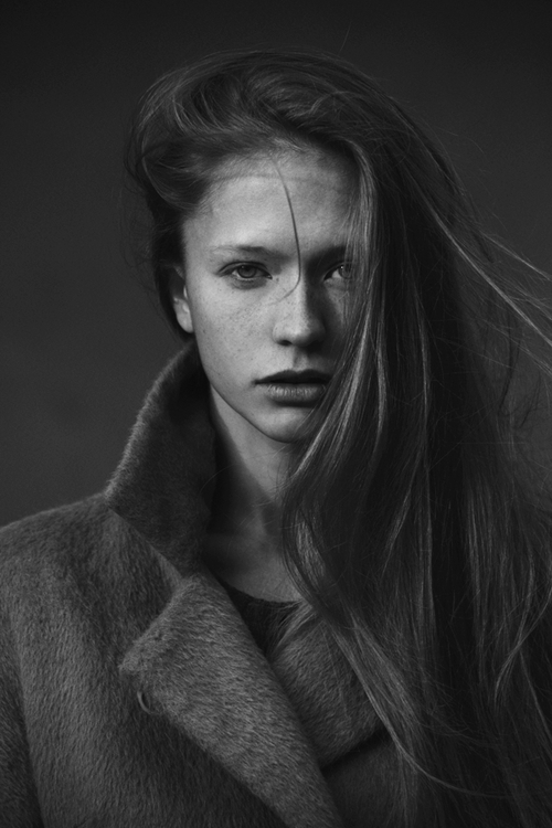 black and white, portrait, photograph, model, woman, face