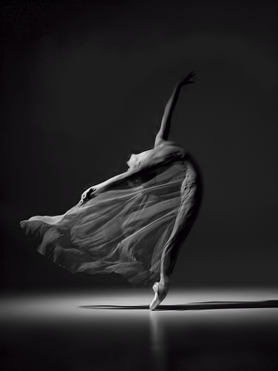dancer in wind gif
