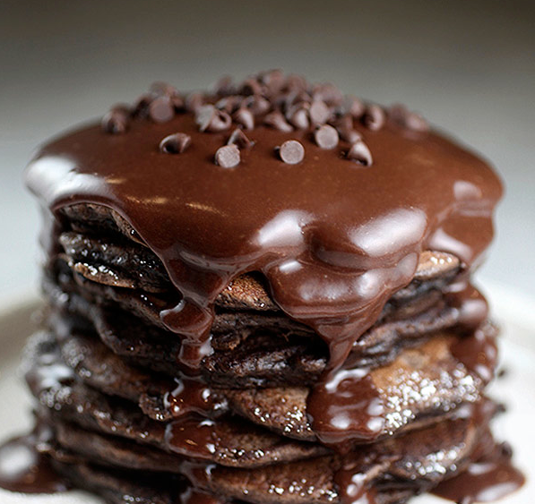 chocolate-pancakes